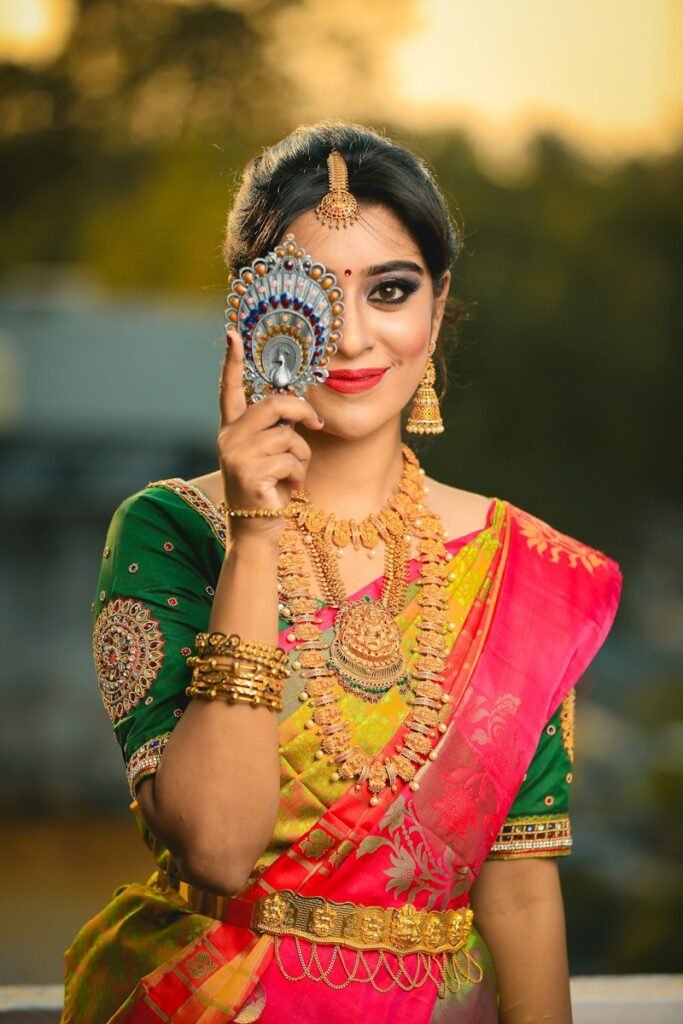 Mujer de la india, representando la medicina ayurveda.